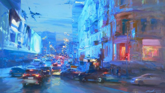 The Art of Sergey Polyakov: Blending Realism with Surrealism in Landscape and Urban Art