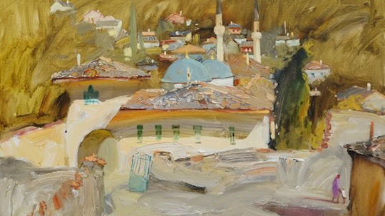 Alexander Tyunkin's bright and inviting landscapes