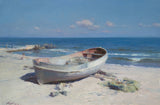 Abandoned Boat - Canvas Print