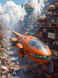 Airborne 6 - Canvas Print