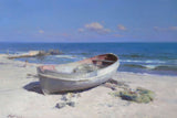 Seascape With Old Boat